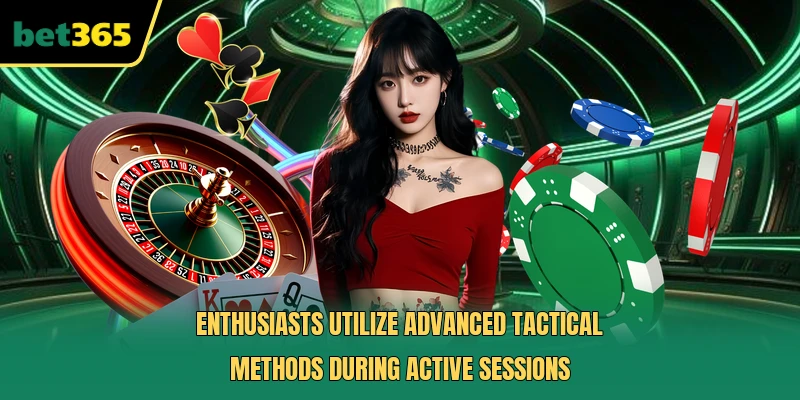 Enthusiasts utilize advanced tactical methods during active sessions