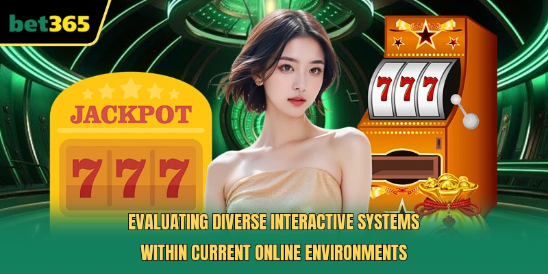 Evaluating diverse interactive systems within current online environments