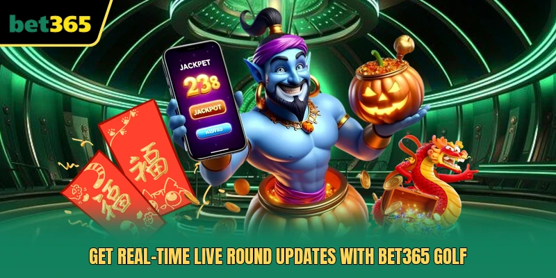 Get real-time live round updates with Bet365 golf