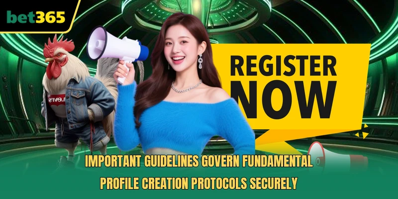 Important guidelines govern fundamental profile creation protocols securely