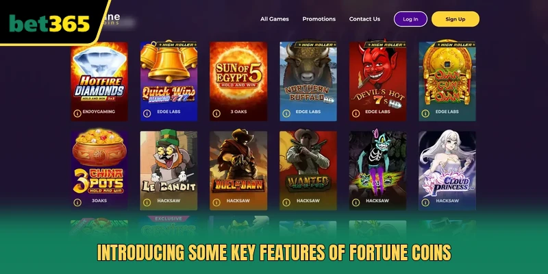 Introducing some key features of Fortune Coins