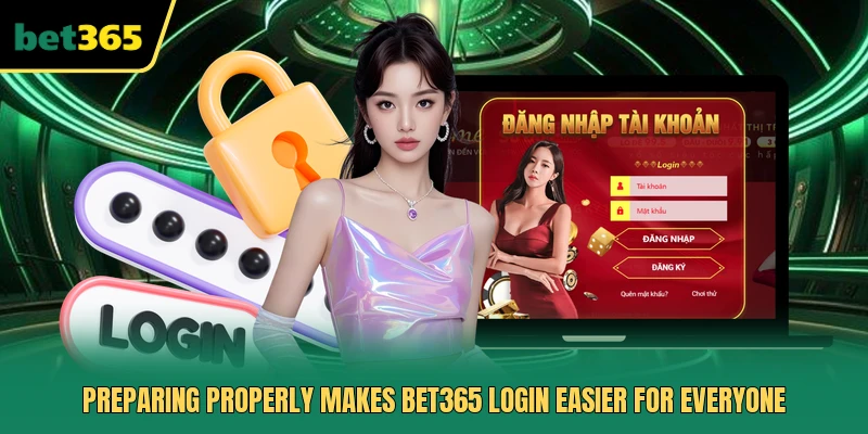 Preparing properly makes Bet365 login easier for everyone