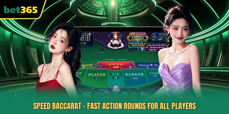 Speed Baccarat - Fast Action Rounds For All Players