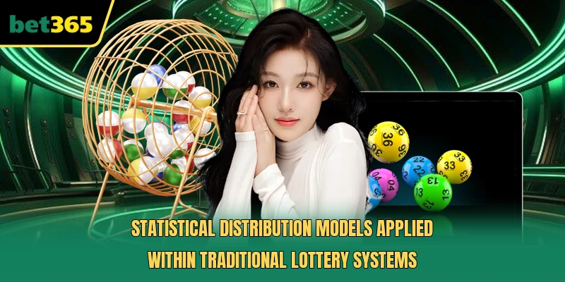 Statistical distribution models applied within traditional lottery systems