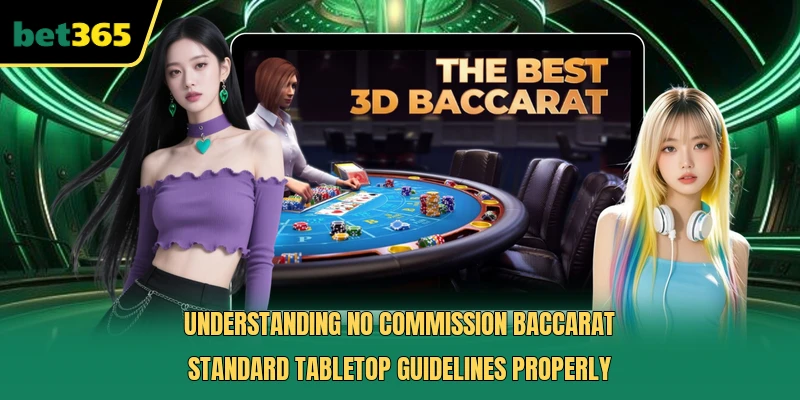 Understanding No Commission Baccarat standard tabletop guidelines properly